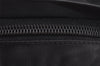 Authentic PRADA Vintage Nylon Tessuto Waist Body Bag Purse Black 6108J