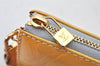 Authentic Louis Vuitton Vernis Lexington Hand Bag Pouch Yellow M91056 LV 6109K