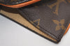 Auth Louis Vuitton Monogram Pochette Florentine Pouch Waist Bag LV 6110J