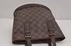 Authentic Louis Vuitton Damier Marais Bucket Shoulder Tote Bag N42240 LV 6112J