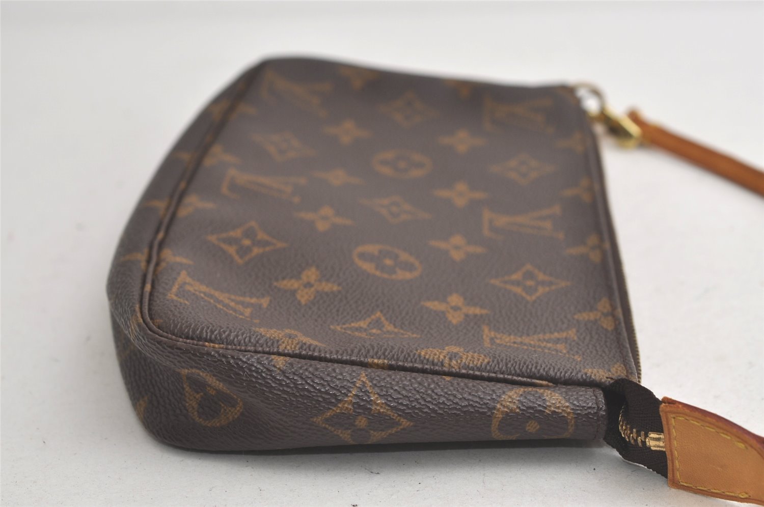 Authentic Louis Vuitton Monogram Pochette Accessoires Pouch M51980 LV 6112K