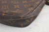 Authentic Louis Vuitton Monogram Pochette Accessoires Pouch M51980 LV 6112K