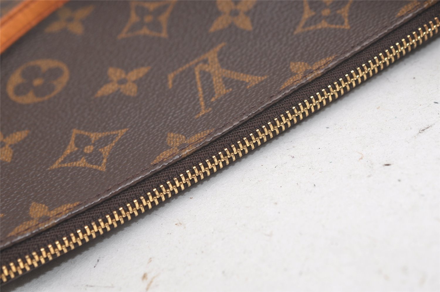 Authentic Louis Vuitton Monogram Pochette Accessoires Pouch M51980 LV 6112K