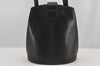 Authentic Louis Vuitton Epi Cluny Shoulder Bag Purse Black M52252 LV 6113J
