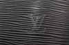 Authentic Louis Vuitton Epi Cluny Shoulder Bag Purse Black M52252 LV 6113J