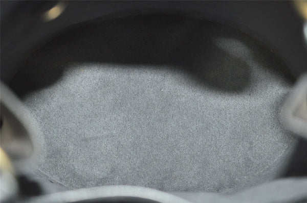 Authentic Louis Vuitton Epi Cluny Shoulder Bag Purse Black M52252 LV 6113J