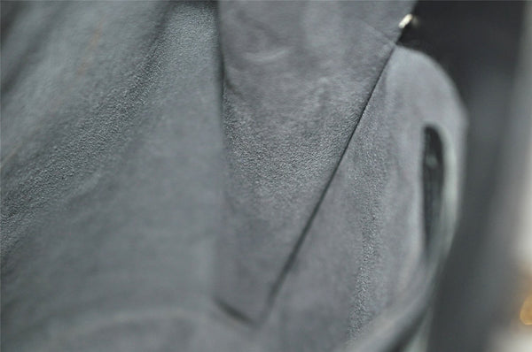 Authentic Louis Vuitton Epi Cluny Shoulder Bag Purse Black M52252 LV 6113J