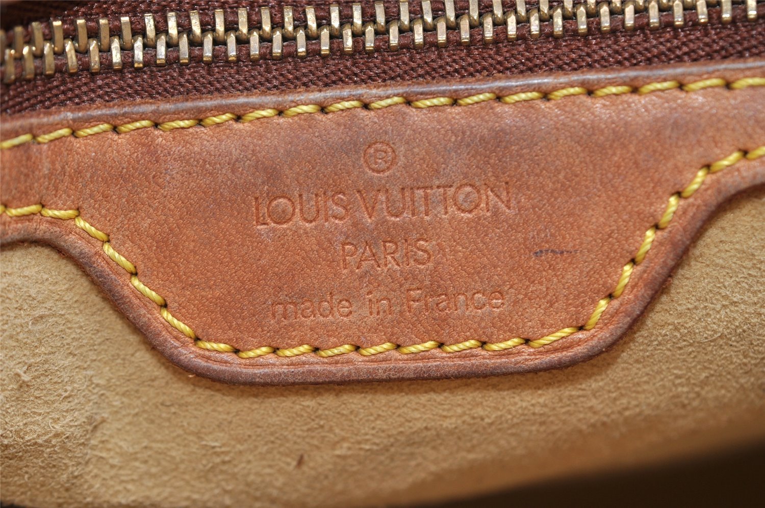 Authentic Louis Vuitton Monogram Looping GM Shoulder Bag M51145 LV 6114I