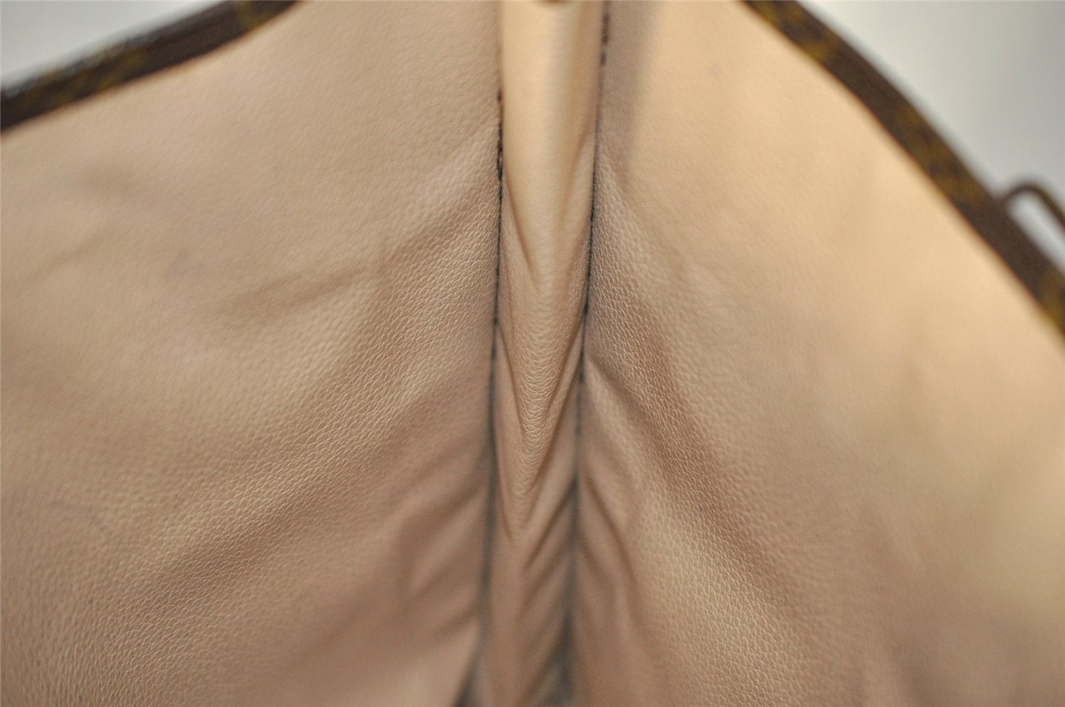 Authentic Louis Vuitton Monogram Sac Plat Hand Tote Bag Old Model LV Junk 6115I