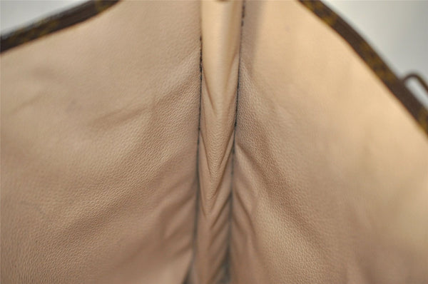 Authentic Louis Vuitton Monogram Sac Plat Hand Tote Bag Old Model LV Junk 6115I