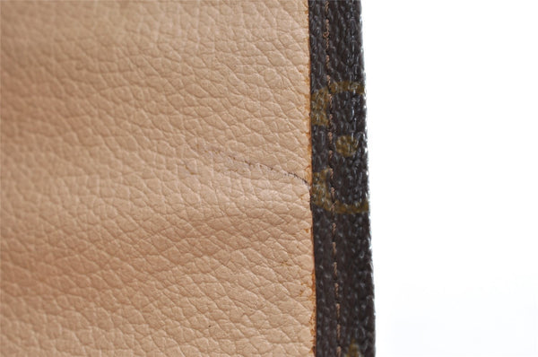 Authentic Louis Vuitton Monogram Sac Plat Hand Tote Bag Old Model LV Junk 6115I