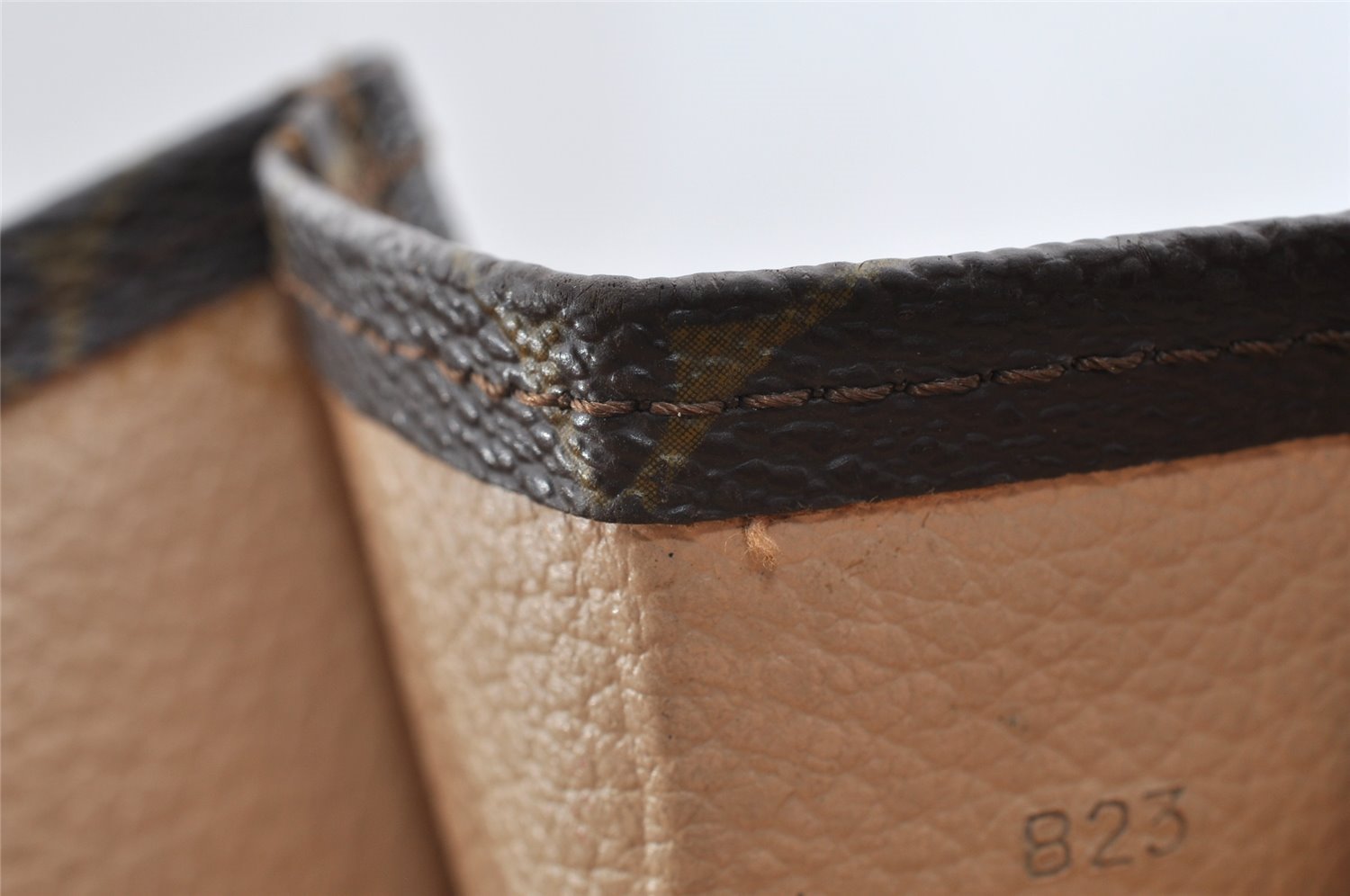 Authentic Louis Vuitton Monogram Sac Plat Hand Tote Bag Old Model LV Junk 6115I