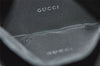 Authentic GUCCI Vintage Shoulder Bag Purse Leather 0013814 Black 6115J