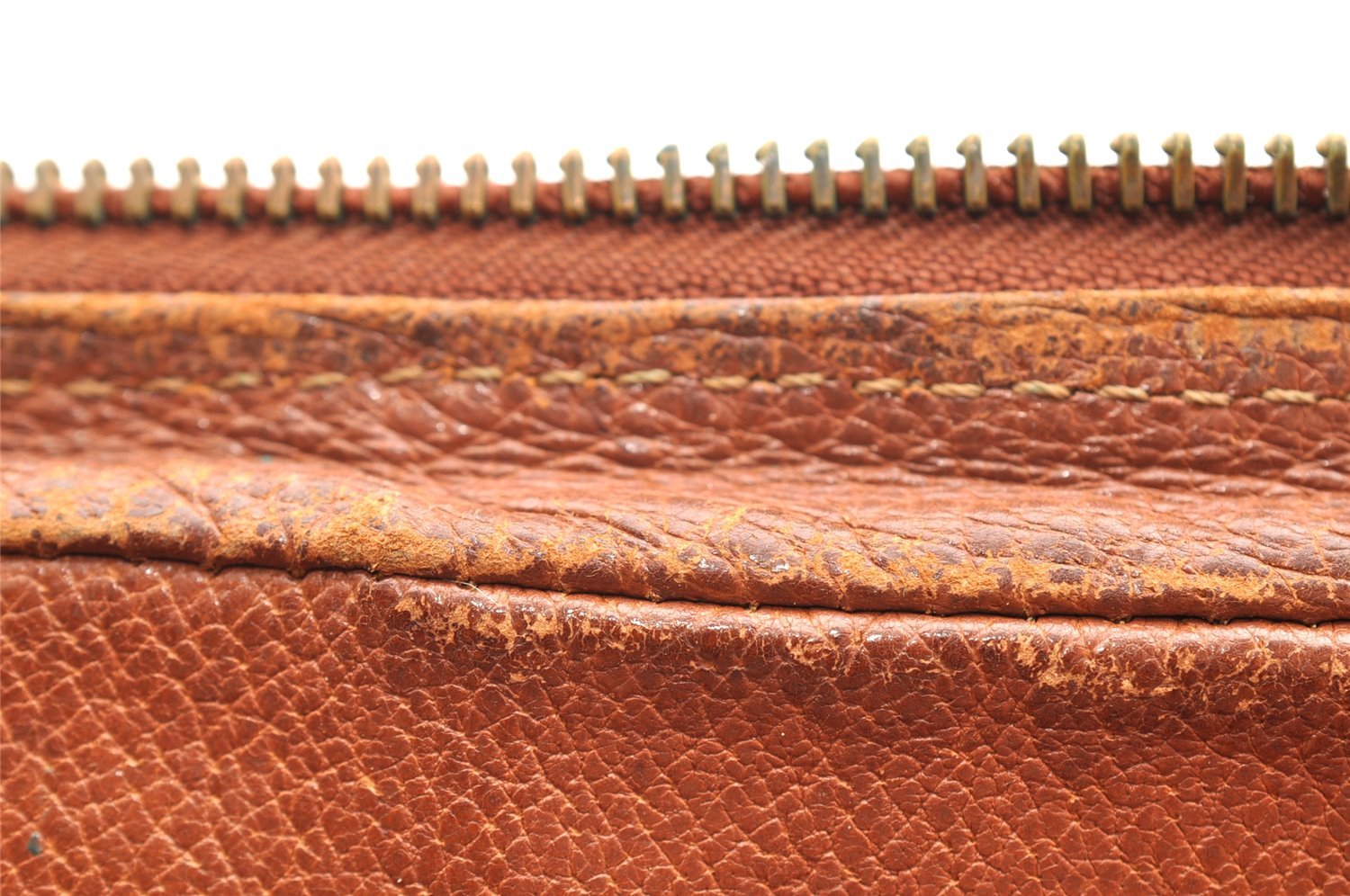 Authentic Louis Vuitton Monogram Pochette Sport Clutch Hand Bag Old Model 6116I