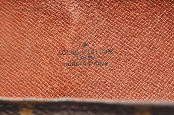 Auth Louis Vuitton Monogram Saint Cloud GM M51242 Shoulder Cross Bag Junk 6118I