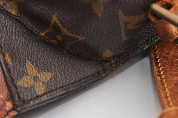 Auth Louis Vuitton Monogram Saint Cloud GM M51242 Shoulder Cross Bag Junk 6118I