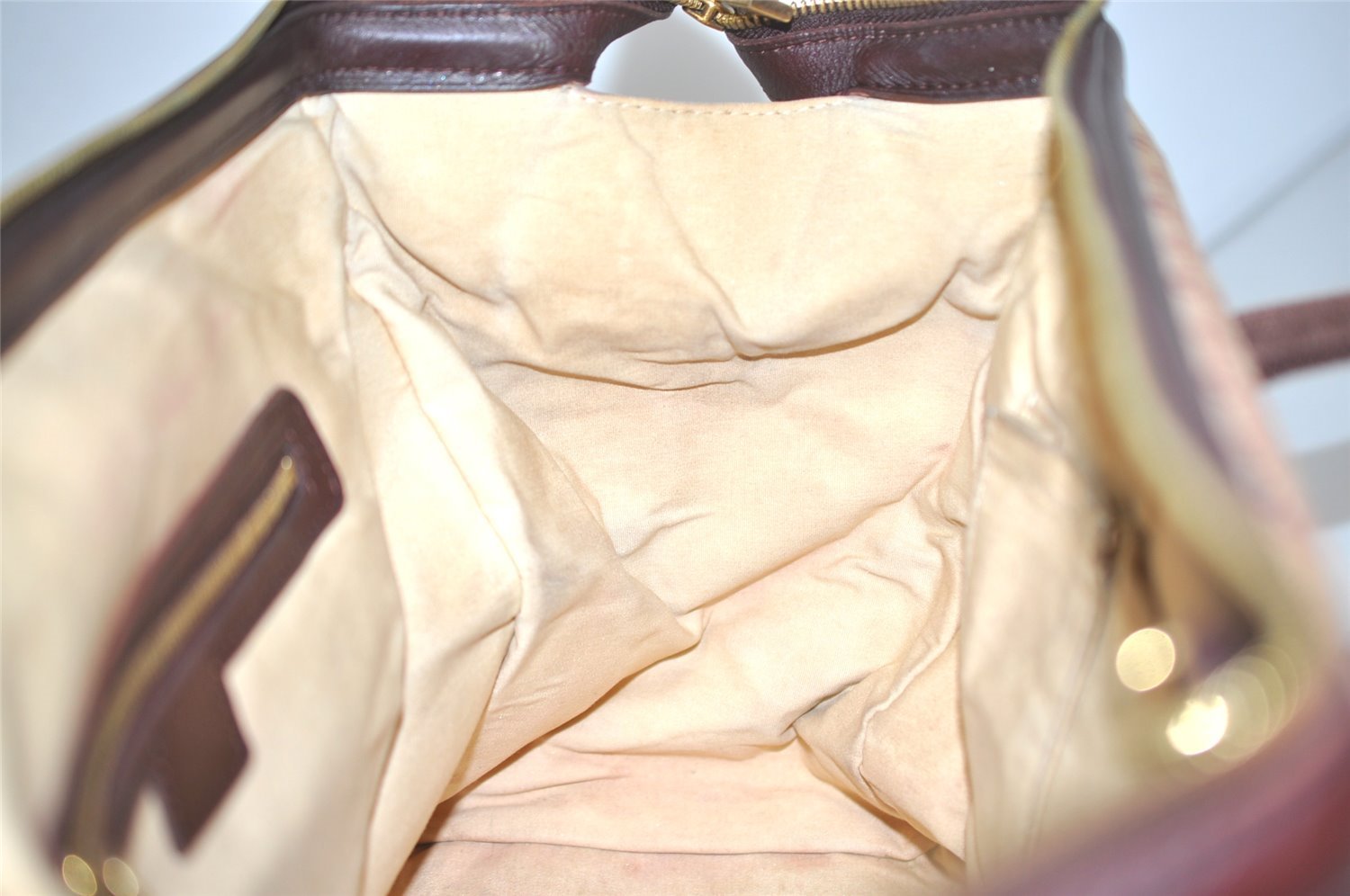 Authentic Louis Vuitton Monogram Mini Josephine GM Hand Bag Pink M92213 LV 6119I