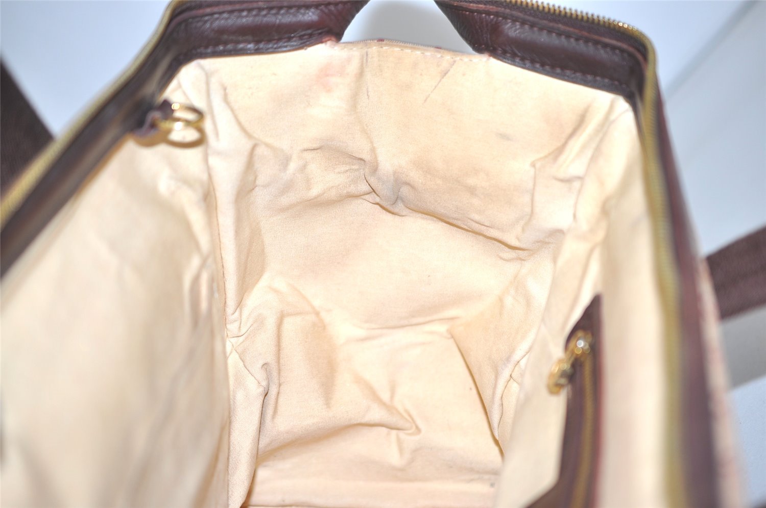 Authentic Louis Vuitton Monogram Mini Josephine GM Hand Bag Pink M92213 LV 6119I