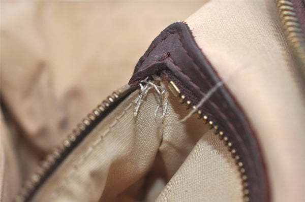 Authentic Louis Vuitton Monogram Mini Josephine GM Hand Bag Pink M92213 LV 6119I