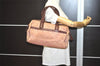 Authentic Louis Vuitton Monogram Mini Josephine GM Hand Bag Pink M92213 LV 6119I