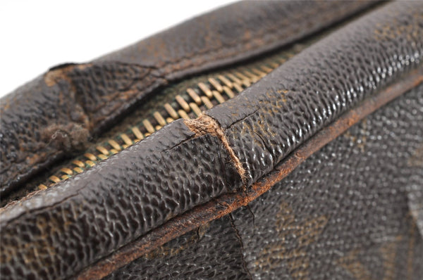 Authentic Louis Vuitton Monogram Compiegne 23 Clutch Hand Bag M51847 Junk 6120I