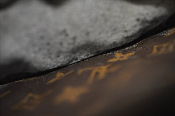 Authentic Louis Vuitton Monogram Compiegne 23 Clutch Hand Bag M51847 Junk 6120I