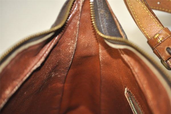 Authentic Louis Vuitton Monogram Boulogne 30 Shoulder Cross Bag M52165 LV 6121I