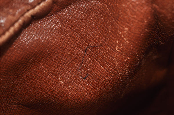 Authentic Louis Vuitton Monogram Boulogne 30 Shoulder Cross Bag M52165 LV 6121I