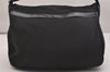 Authentic PRADA Vela Nylon Tessuto Leather Shoulder Cross Bag B1738 Black 6121J
