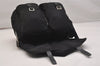 Authentic PRADA Vela Nylon Tessuto Leather Shoulder Cross Bag B1738 Black 6121J