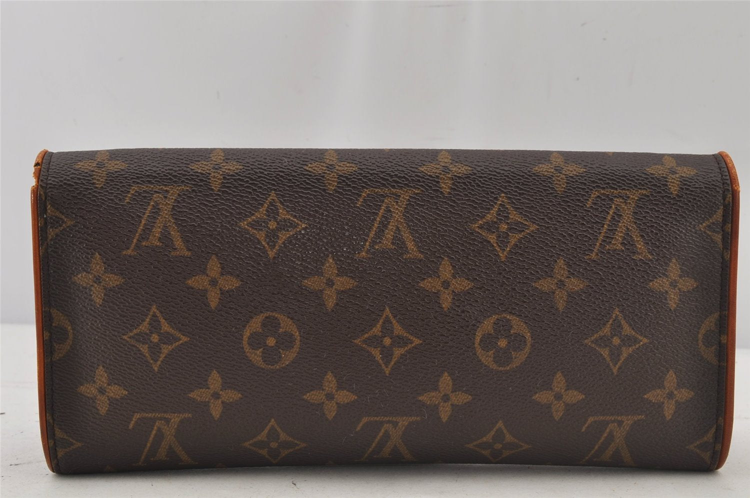 Authentic Louis Vuitton Monogram Pochette Twin GM Shoulder Bag M51852 LV 6122J