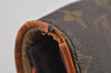 Authentic Louis Vuitton Monogram Pochette Twin GM Shoulder Bag M51852 LV 6122J