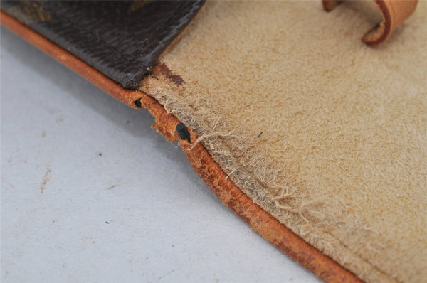 Authentic Louis Vuitton Monogram Pochette Twin GM Shoulder Bag M51852 LV 6122J