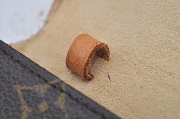 Authentic Louis Vuitton Monogram Pochette Twin GM Shoulder Bag M51852 LV 6122J