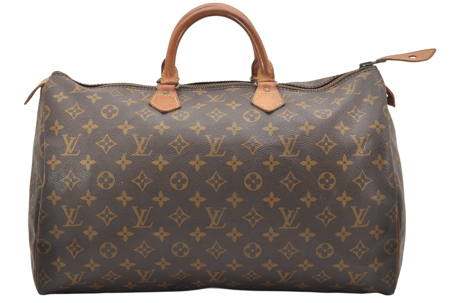 Authentic Louis Vuitton Monogram Speedy 40 Hand Boston Bag Old Model LV 6122K