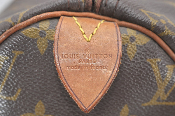 Authentic Louis Vuitton Monogram Speedy 40 Hand Boston Bag Old Model LV 6122K