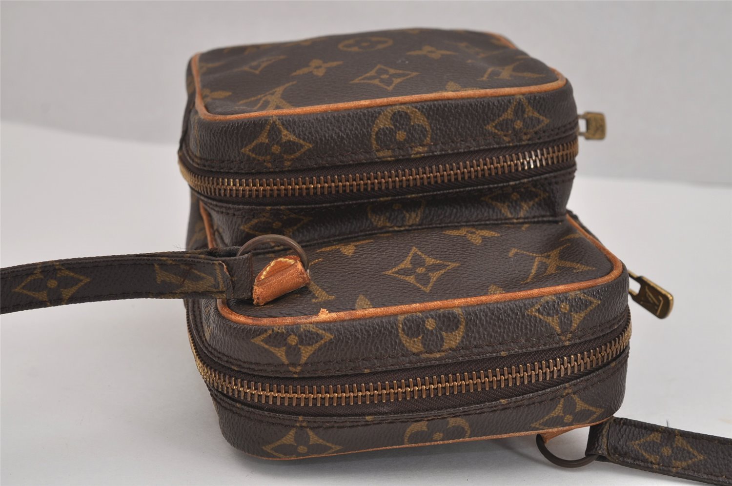Authentic Louis Vuitton Monogram Mini Amazone Shoulder Cross Bag M45238 LV 6123J
