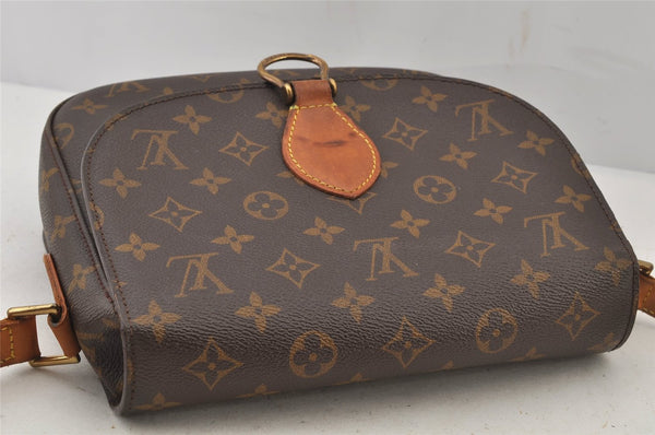 Authentic Louis Vuitton Monogram Saint Cloud GM M51242 Shoulder Cross Bag 6124J