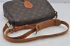 Authentic Louis Vuitton Monogram Saint Cloud GM M51242 Shoulder Cross Bag 6124J