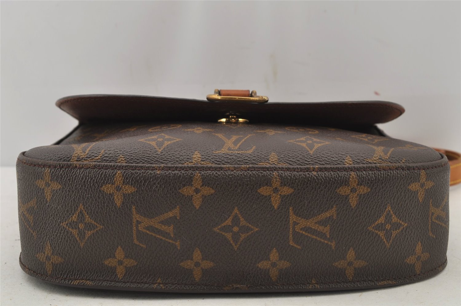Authentic Louis Vuitton Monogram Saint Cloud GM M51242 Shoulder Cross Bag 6124J