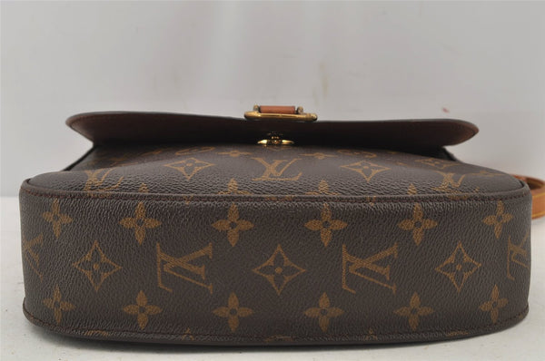 Authentic Louis Vuitton Monogram Saint Cloud GM M51242 Shoulder Cross Bag 6124J