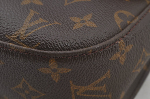 Authentic Louis Vuitton Monogram Saint Cloud GM M51242 Shoulder Cross Bag 6124J