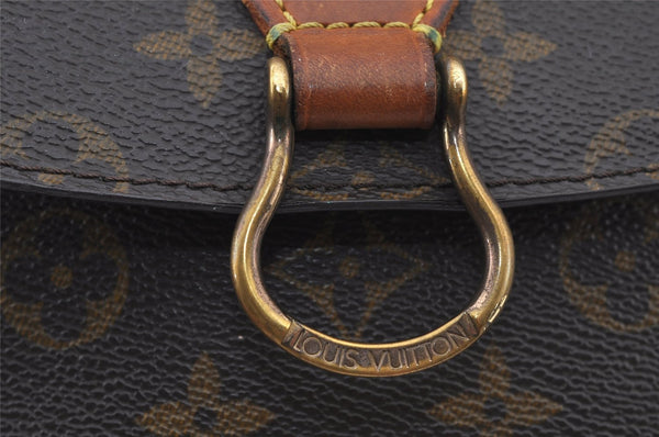 Authentic Louis Vuitton Monogram Saint Cloud GM M51242 Shoulder Cross Bag 6124J