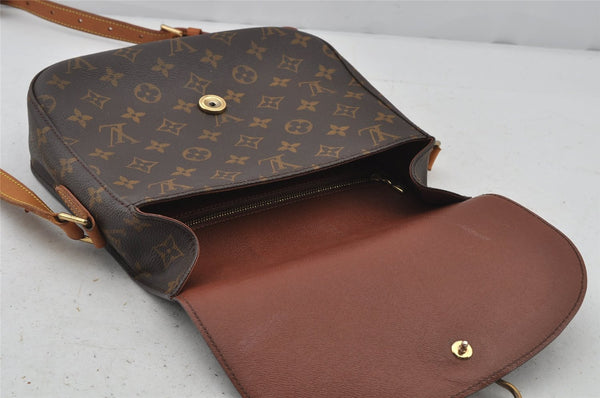 Authentic Louis Vuitton Monogram Saint Cloud GM M51242 Shoulder Cross Bag 6124J