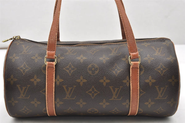 Authentic Louis Vuitton Monogram Papillon 30 Hand Bag Old Model LV 6124K