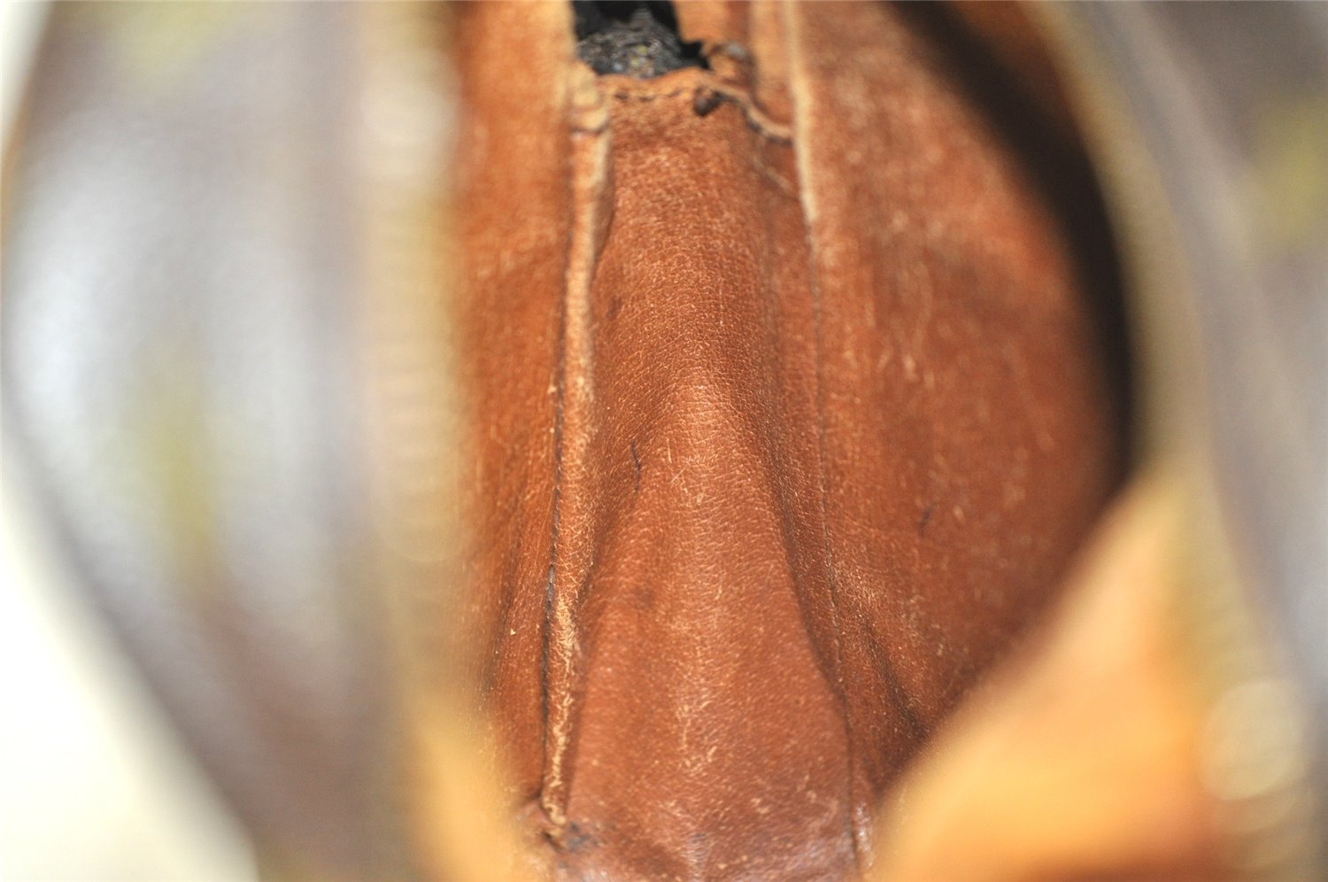 Auth Louis Vuitton Monogram Petit Marceau Shoulder Cross Bag Old Model LV 6125I