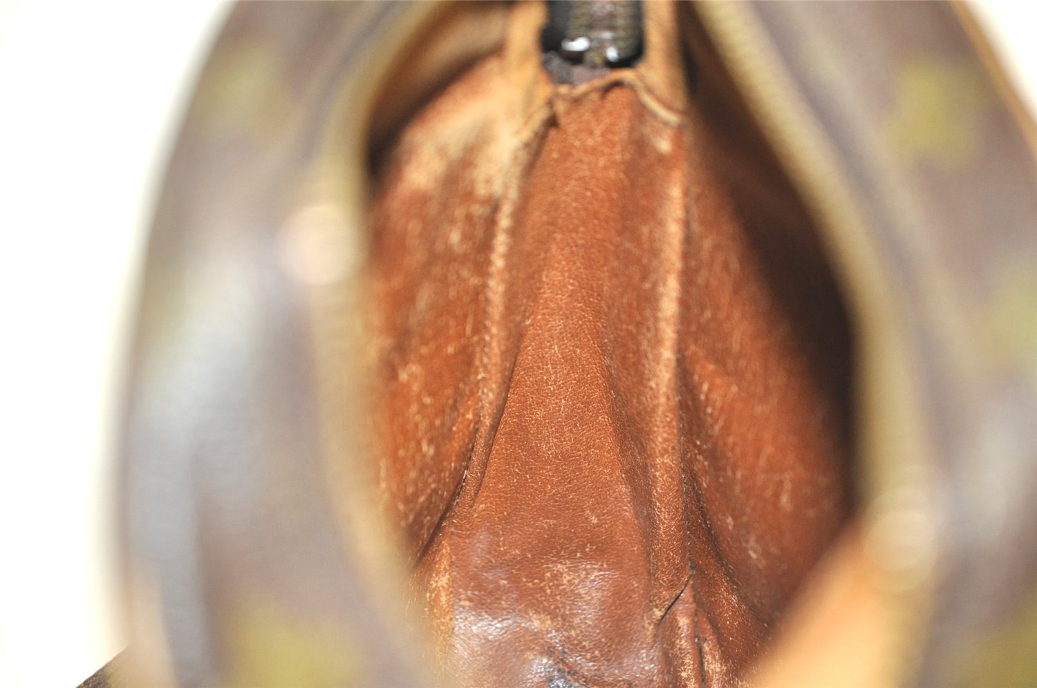 Auth Louis Vuitton Monogram Petit Marceau Shoulder Cross Bag Old Model LV 6125I