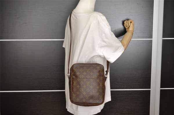 Auth Louis Vuitton Monogram Petit Marceau Shoulder Cross Bag Old Model LV 6125I
