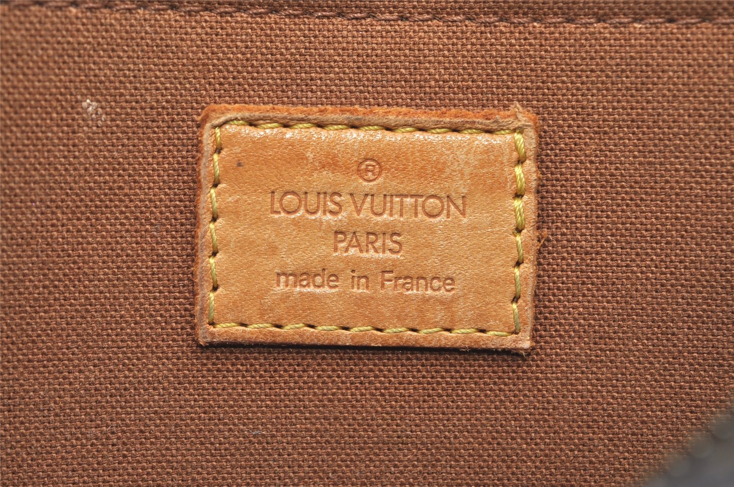 Authentic Louis Vuitton Monogram Popincourt Hand Bag M40009 LV 6126I