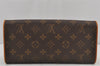 Authentic Louis Vuitton Monogram Pochette Twin GM Shoulder Bag M51852 LV 6126J
